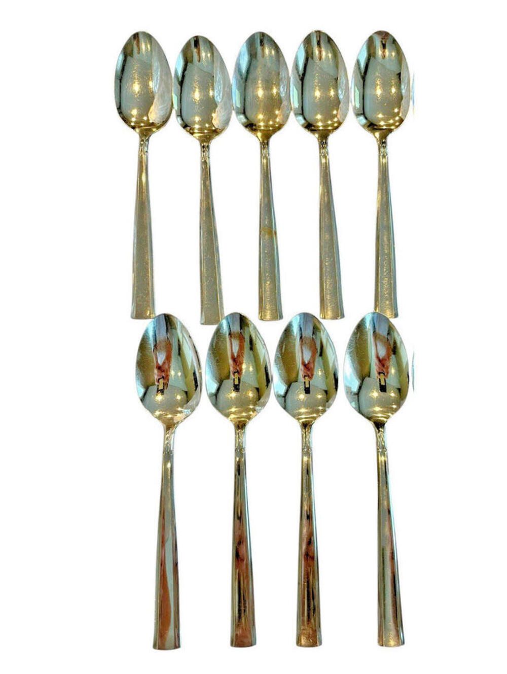 Oneida Silver Vintage All American Forever Stainless Teaspoons 9 Pcs 2417.5